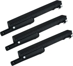 Direct store Parts DB106 (3-pack) 13 3/4” Cast Iron Burner Replacement for Charbroil, Centro, Front Avenue, Costco Kirkland, Thermos Gas Grills, for Charbroil 463240804, 463247004, 463261406 models
