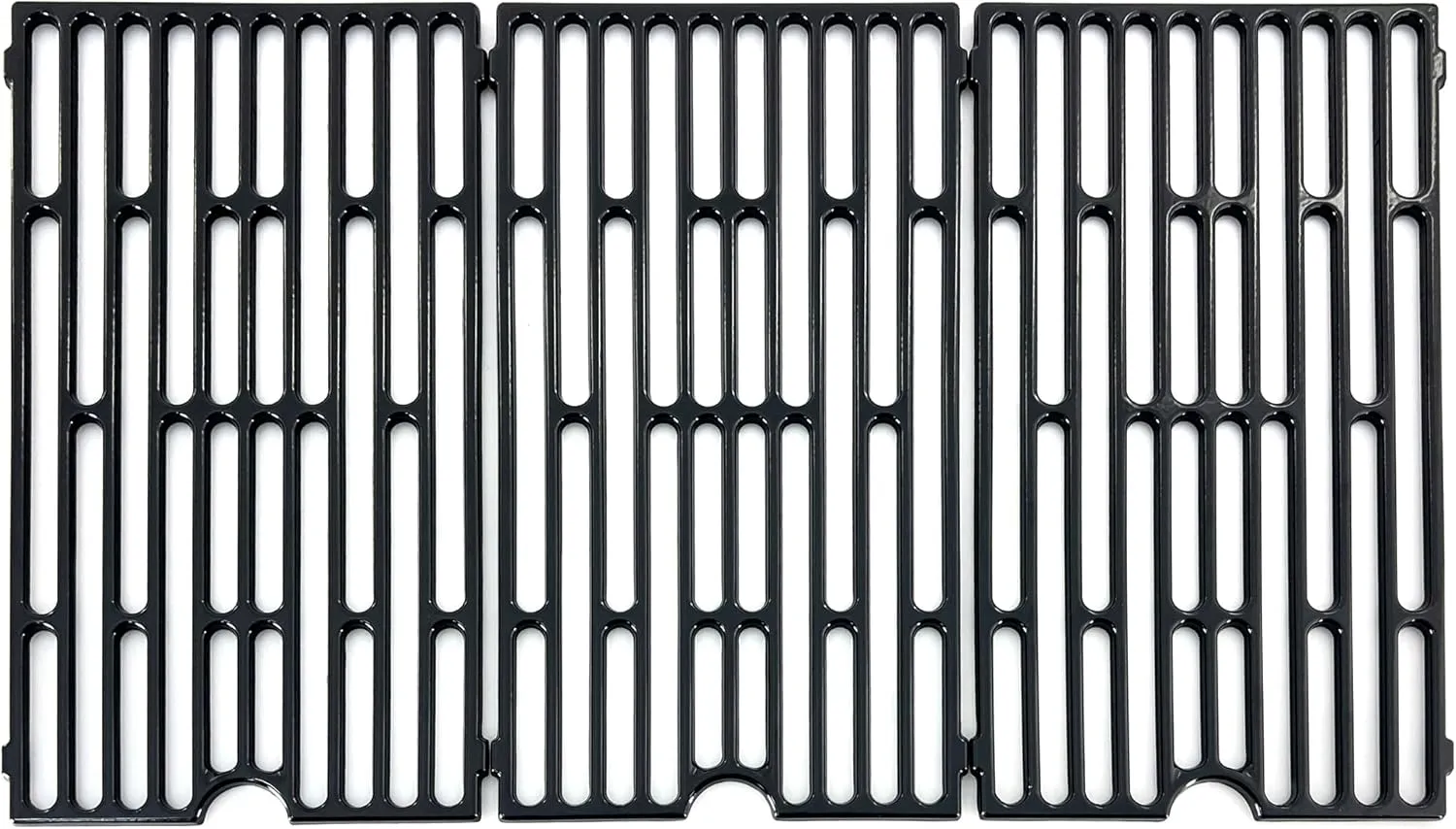 Direct store Parts DC105 (3-pack) Cast Iron Cooking grid Replacement for Vermont Castings, Chargriller, Jenn Air JA460, JA461, JA461P, JA480, JA580, JA-460 Gas Grills, 16 7/16" x 9 1/16" each grates