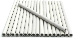 Direct Store Parts DF-18 Gas Grill Ceramic Radiants, BBQ Grill Ceramic Rods Replacement for DCS Heat Plates, for DCS Grill 245398, DCSCT, 9.5" Long, Set of 18pcs Ceramic Rods