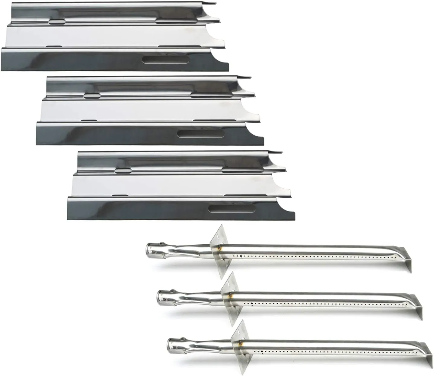 Direct store Parts Kit DG205 Replacement for Vermont Castings Gas Grill; Jenn Air JA460,JA461,JA461P,JA480,JA580 Gas Grill Burners, Heat Plates -3pack(3)
