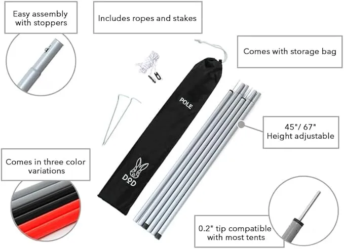 DOD Kiso Tarp Pole