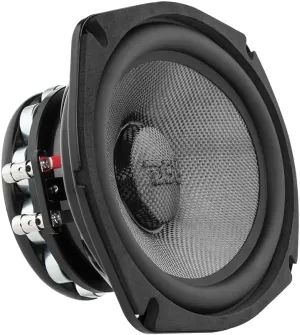 DS18 PRO-CF69.4NR 6 x 9 Inches Water Resistant Loudspeaker - Mid-Bass Carbon Fiber Cone and Neodymium Rings Magnet 600 Watts 4-Ohms - Ideal for Motorcycle & Motorsports (1 Speaker)