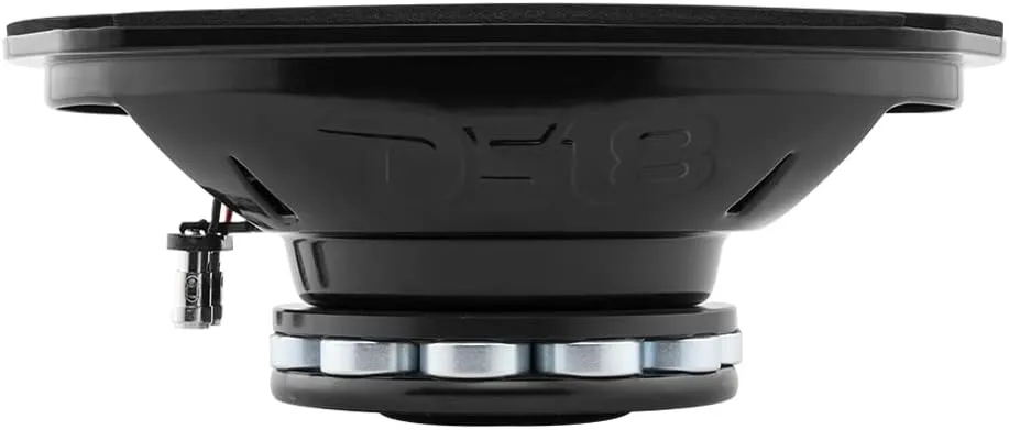 DS18 PRO-CF69.4NR 6 x 9 Inches Water Resistant Loudspeaker - Mid-Bass Carbon Fiber Cone and Neodymium Rings Magnet 600 Watts 4-Ohms - Ideal for Motorcycle & Motorsports (1 Speaker)