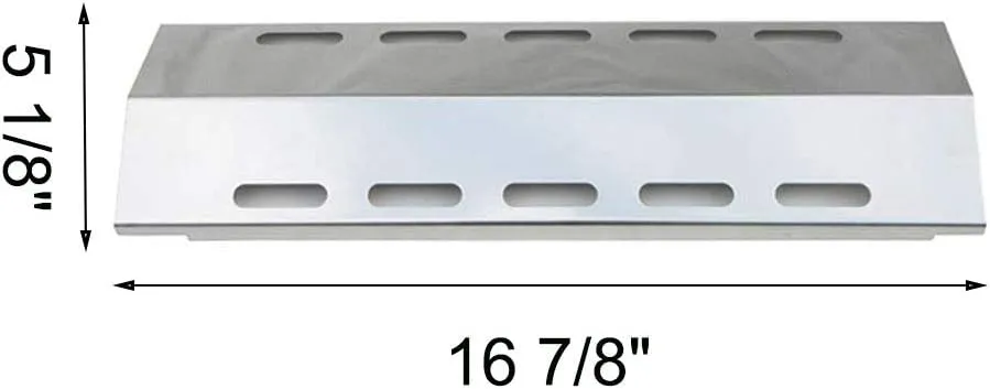 Ducane 5 Burner 30500701,30500097 Grill Heat Plates Replacement Parts (5 Pack) 16 7/8"