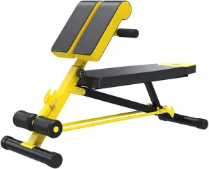 Dumbbell Stool Folding,Adjustable Roman Chair,Adjustable Sit Up Incline Abs Benchs Flat Fly Weight Press Fitness,Home Gym Workout Bench,