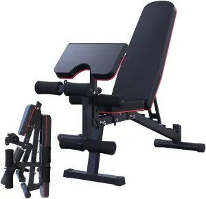 Dumbbell Stool Multi-Function Bench Folding Fitness Chair Sit-up Board Kick-Out Fitness Equipment