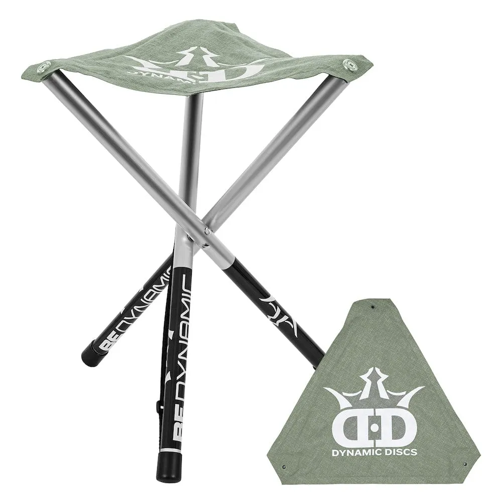 Dynamic Discs Logo Roll-A-Stool Portable Disc Golf Seat