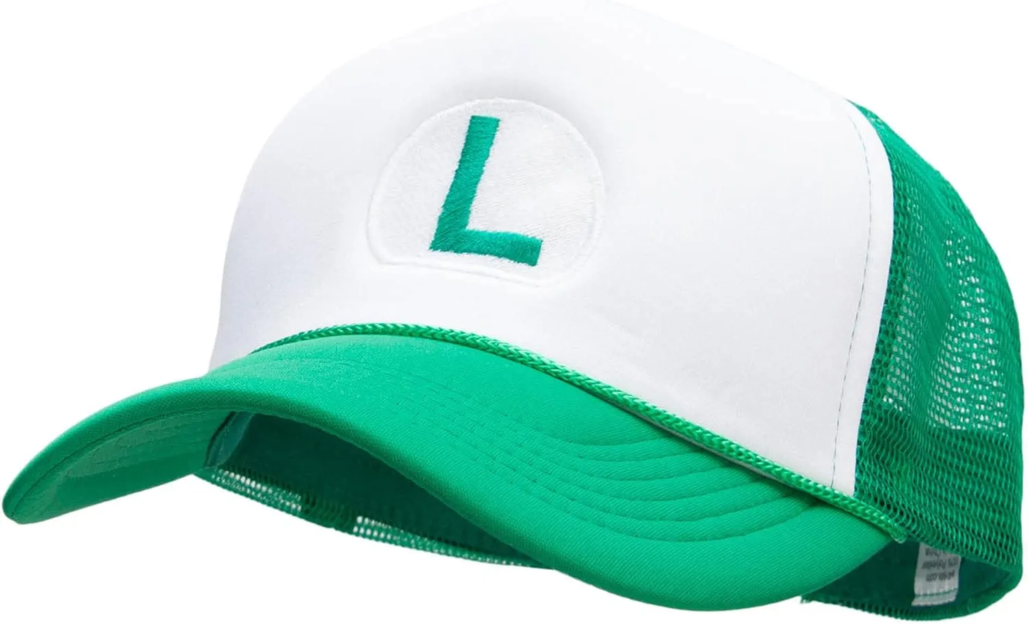 e4Hats.com Mario Luigi Wario Waluigi Big Foam Mesh Truck Cap