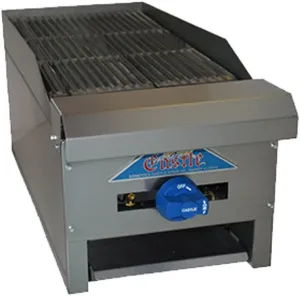 ELB18 Countertop Gas Lava Rock Char Broiler