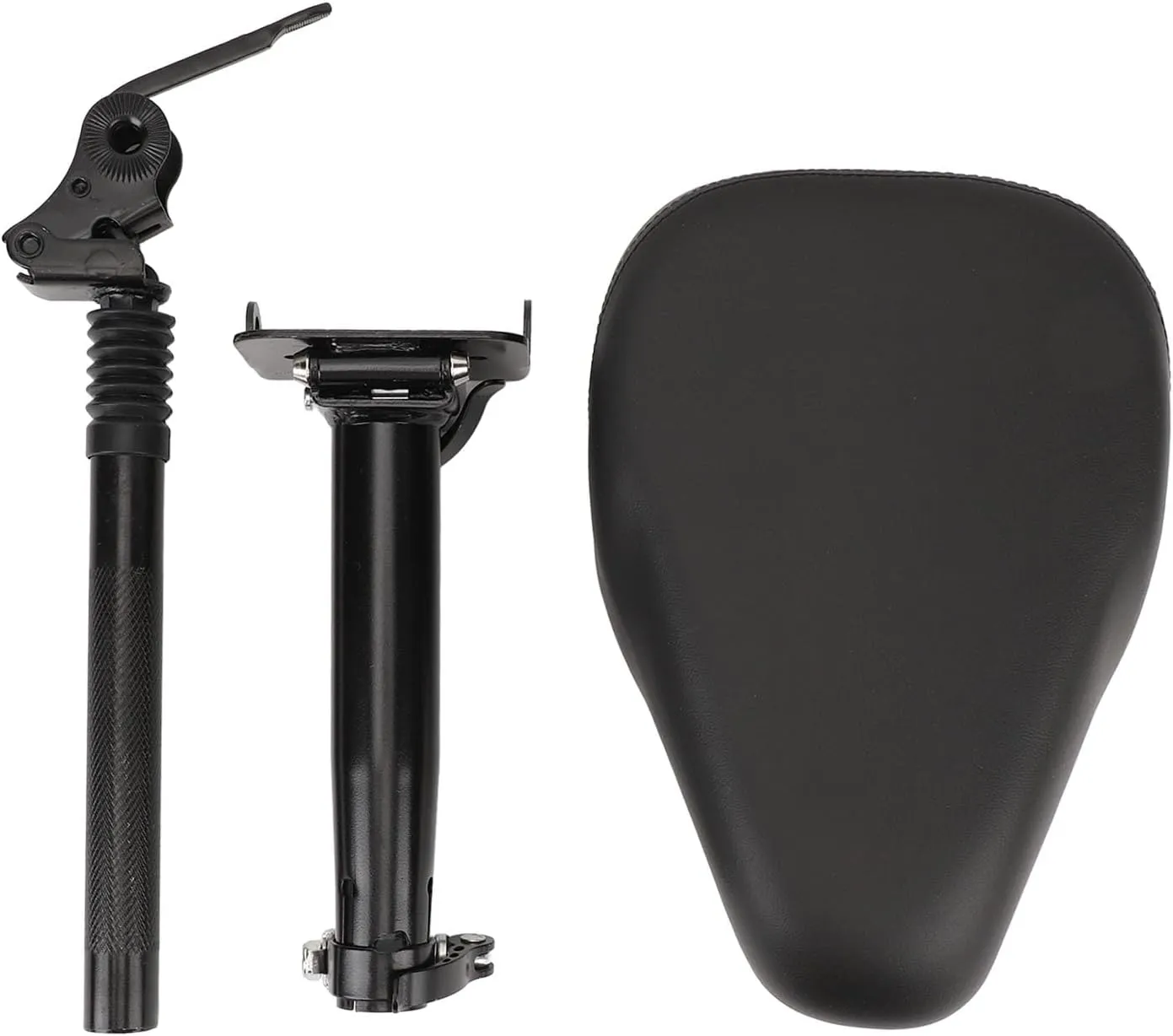 Electric Scooter Seat 40‑55cm Height Adjustable Shock Absorbing Seat Saddle with Aluminum Alloy Pole for M4 Scooters