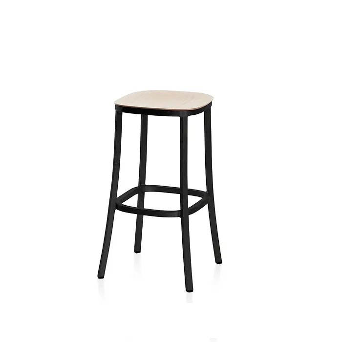 Emeco 1 Inch Stool Wood Seat
