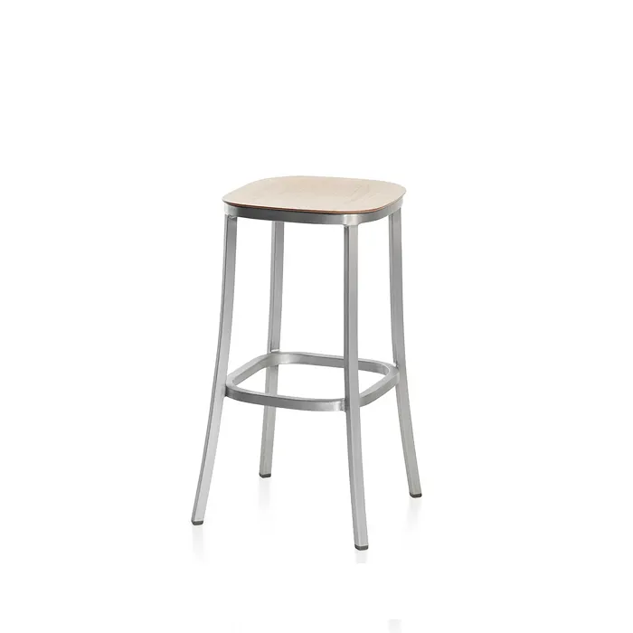 Emeco 1 Inch Stool Wood Seat