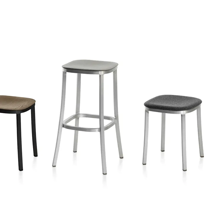 Emeco 1 Inch Stool Wood Seat