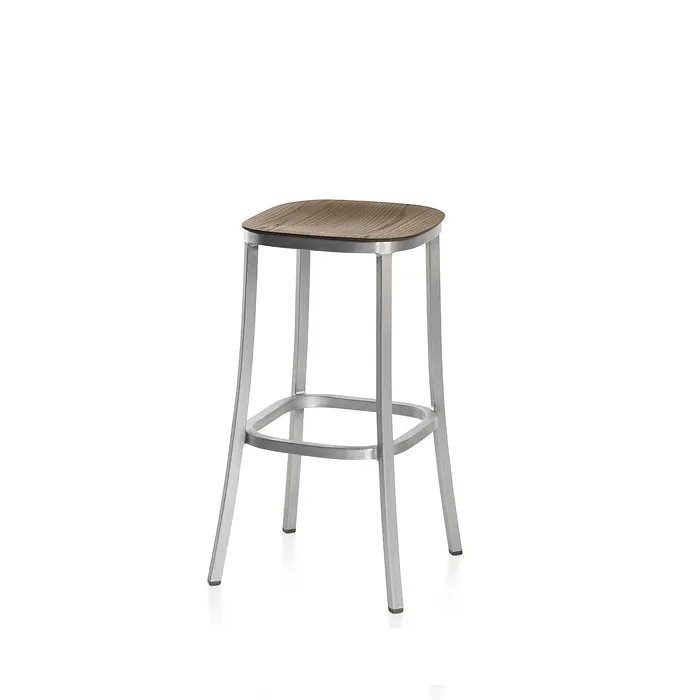 Emeco 1 Inch Stool Wood Seat