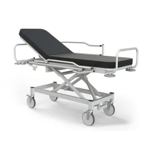 Emergency Trolley Electric Collapsible Railing, ABS Wheels and Battery Back up