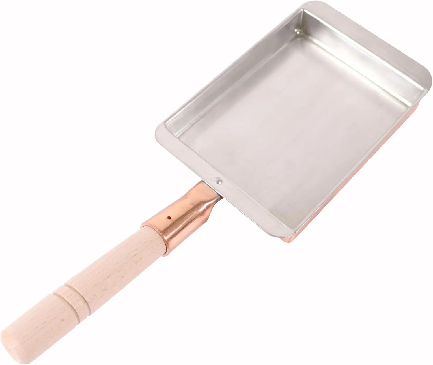 Endoshoji TKG BTM04013 Copper Egg Grill, Kansai Type, 5.3 inches (13.5 cm), Width 5.3 inches (135 cm), Depth 7.1 inches (180 mm), Gas Fire Compatible, Weight 1.6 lbs (0.68 kg), Excellent Thermal