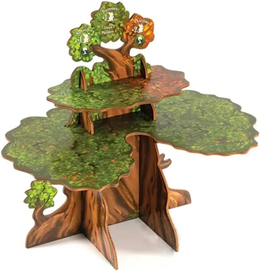 Everdell: Wooden Ever Tree - by Starling Games - for use with The Everdell Base Game - Great Accessory for Everdell