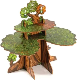 Everdell: Wooden Ever Tree - by Starling Games - for use with The Everdell Base Game - Great Accessory for Everdell