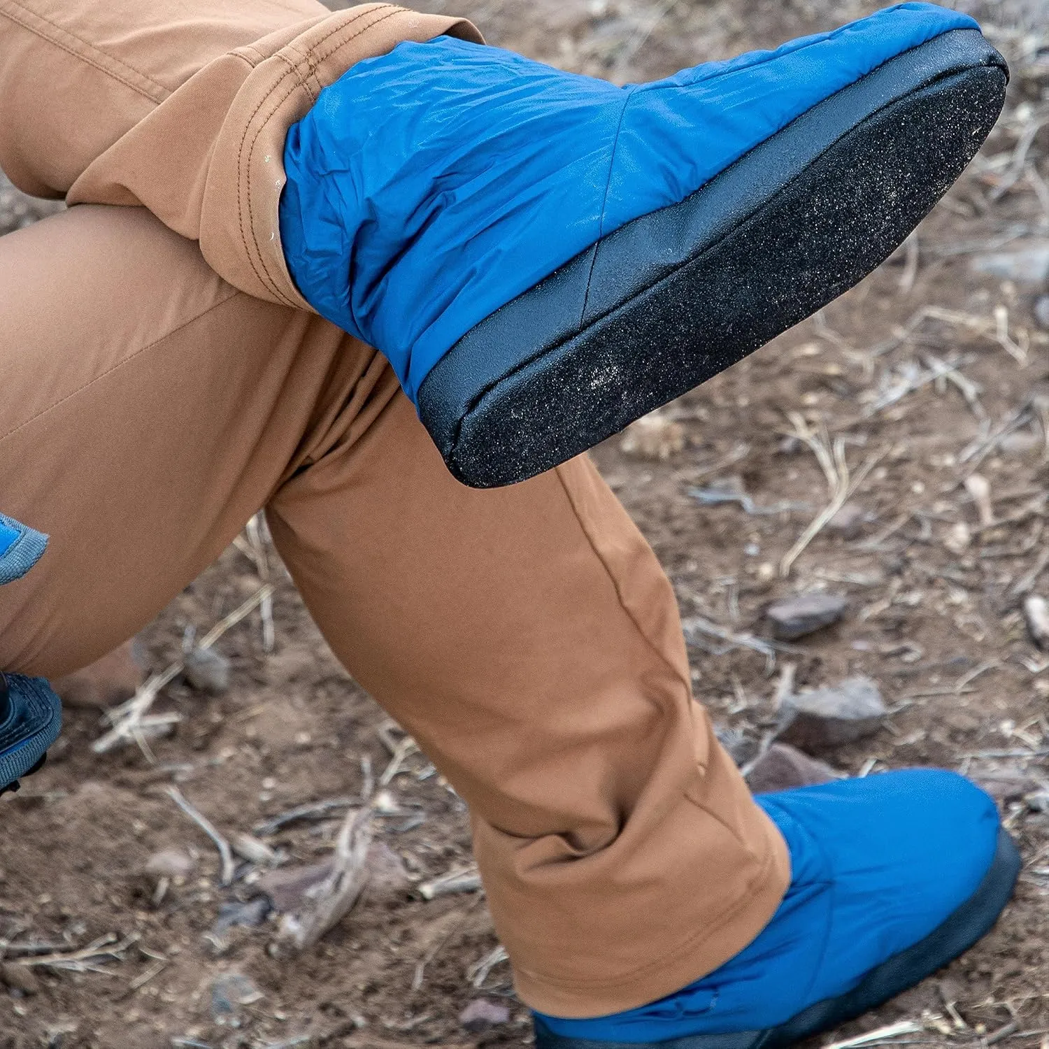 Exped Camp Booty - Warm Comfortable & Cozy, Fast-Drying Durable Camping Slipper Booties, Unisex (S, M, L, XL)