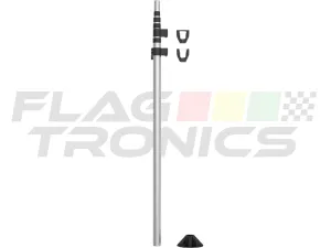 Extendable Pole for Four Channel Broadcaster Mounting