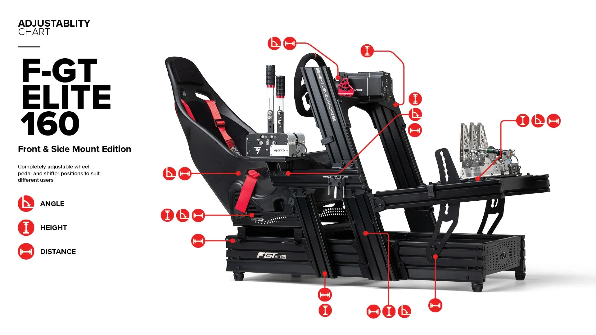 F-GT Elite 160 Front & Side Mount Edition