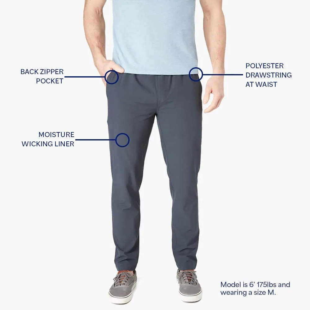 Fair Harbor The One Pant –– Men's Ultimate Everyday Pant, No Liner –– Extremely Lightweight and Versatile, 4-Way Stretch