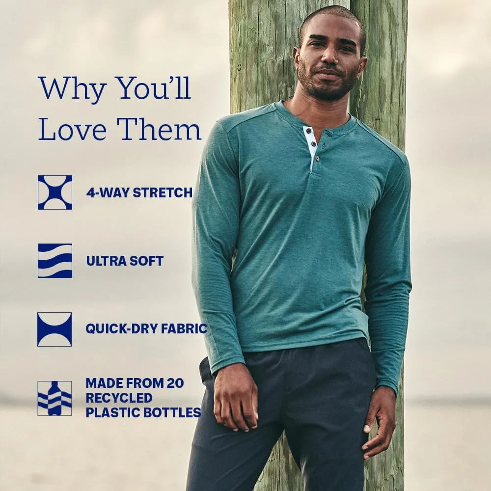 Fair Harbor The One Pant –– Men's Ultimate Everyday Pant, No Liner –– Extremely Lightweight and Versatile, 4-Way Stretch