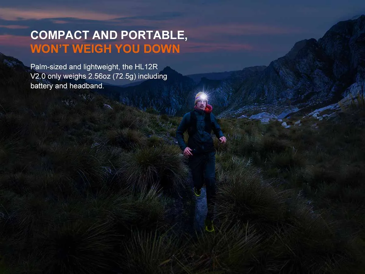 Fenix HL12R V2.0 Rechargeable Headlamp