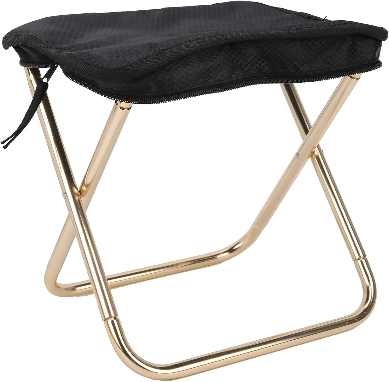 Fishing Folding Stool, Aluminum Alloy Fishing Hiking Folding Stool Folding for Outdoor Camping for Barbecue for Fishing for Sketching