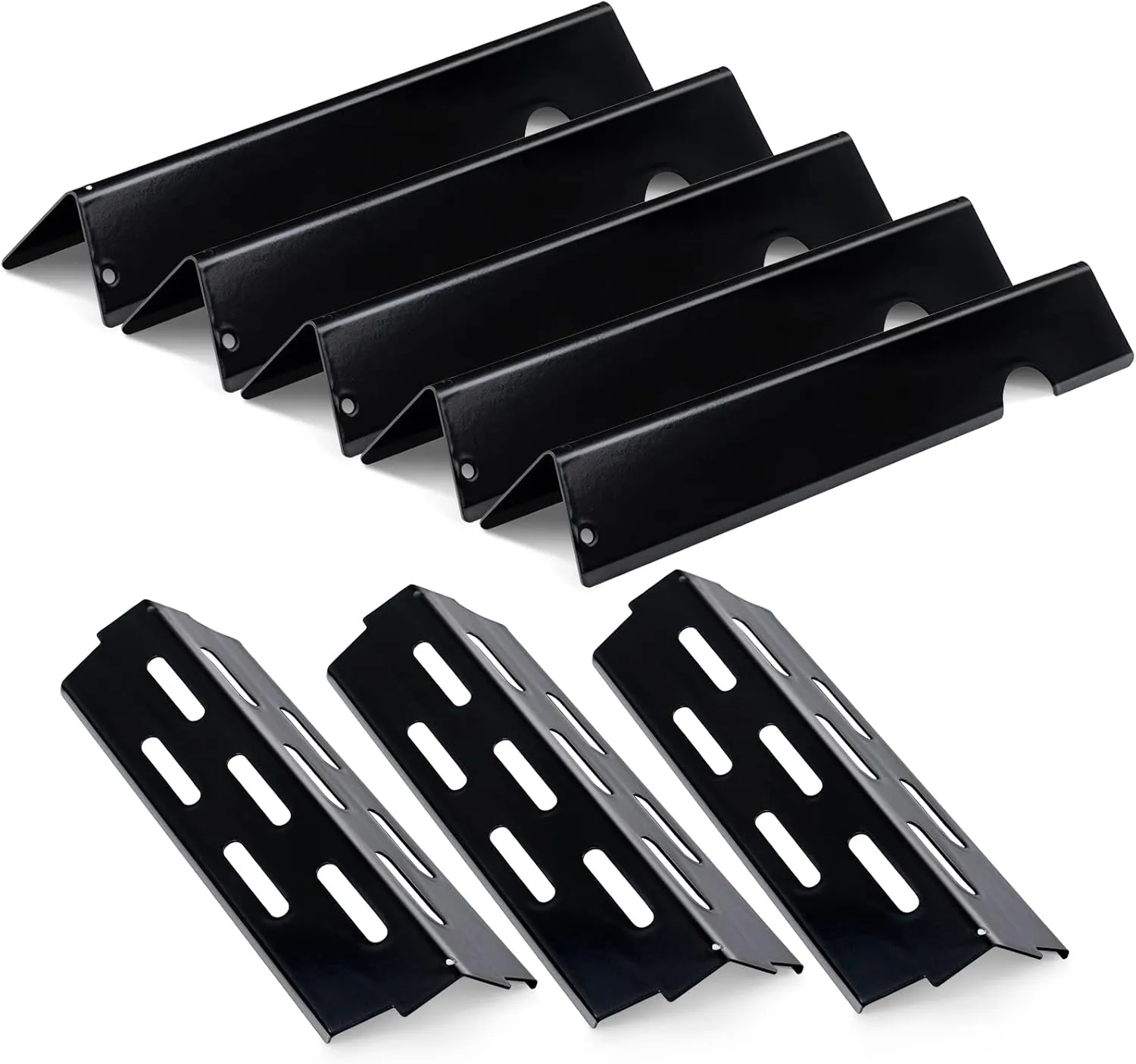 Flavorizer Bars and Heat Deflectors Replacement for Weber Genesis II (3 5 Genesis II)