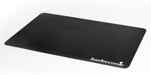 floor mat made of plastic black
