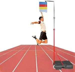 FLTRGO Vertical Jump Tester Pole, Jump Height 1.3m-3.4m Training Equipment, Basketball Volleyball Spike Trainer Tool, Vertical Jump Measurement Device