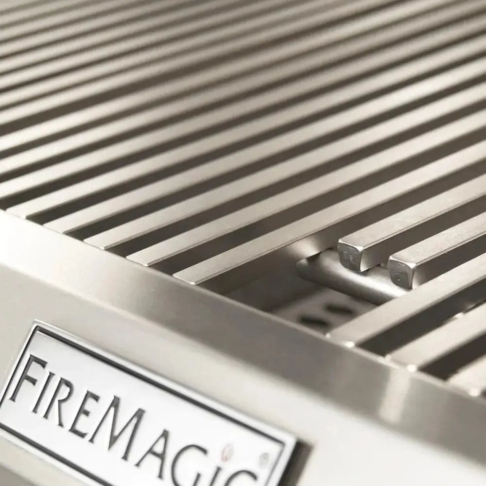 FM A660s Aurora 30" Portable Grill with Analog Thermometer and Flush Mounted Single Side Burner, LP - A660S7EAP62