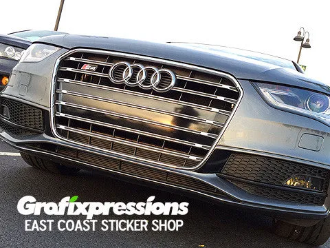 Fog Light Extender Vinyl Overlays for B8.5 Audi S4/S-Line (2013 – 2016)