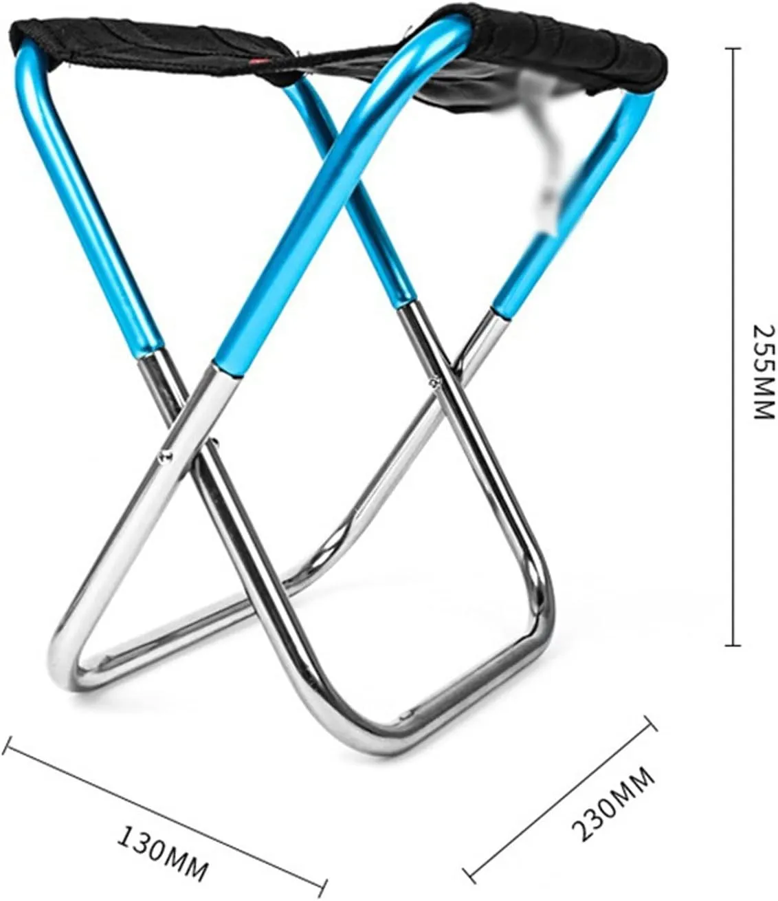 Folding Chairs Outdoor Camping Portable Folding Chair Aluminum Foldable Fishing Chair Stool Seat Hiking Tools BBQ Extended Beach Camp Chairs