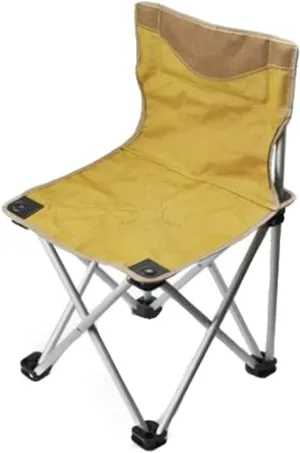 Folding Chairs Outdoor Portable Aluminum Alloy Folding Chair Backrest Ultralight Fishing Leisure Chair Beach Seat Stool Outdoor Camping Portable Camping Chair(36 * 35.5 * 61cm)