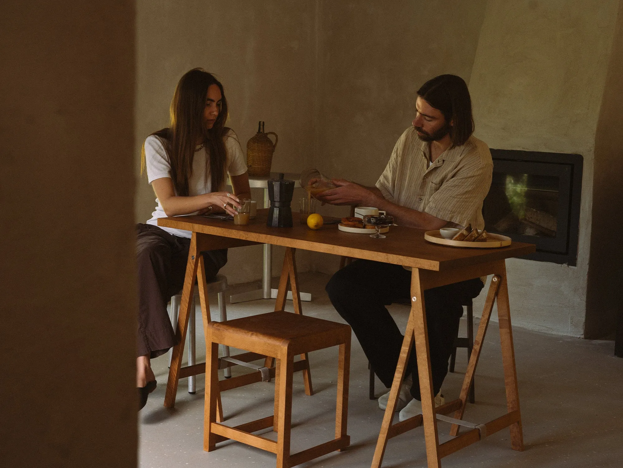 Folding Flat Trestles