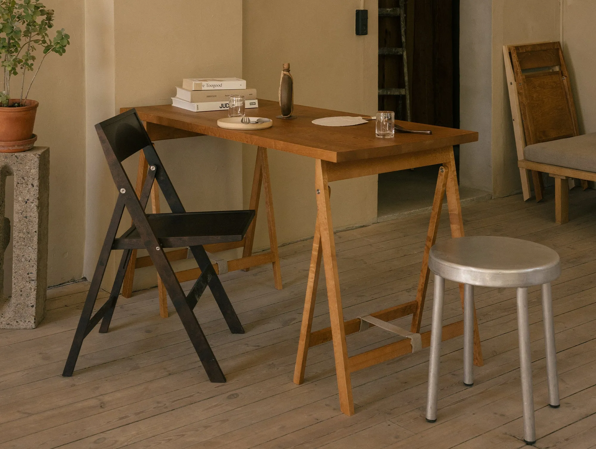 Folding Flat Trestles