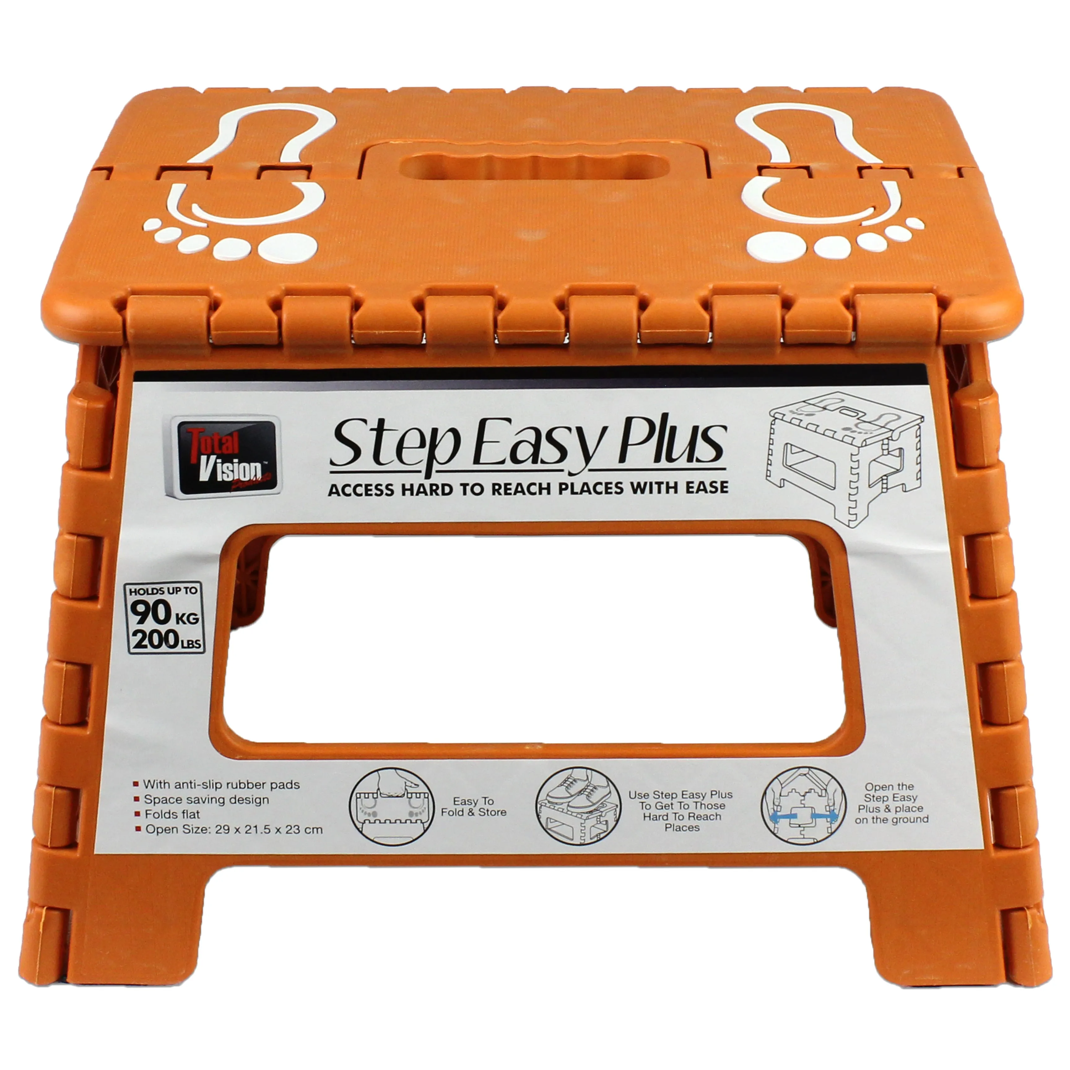 Folding Foot Stool Step Ladder Children Kids Plastic Footstool Stepladder Chair