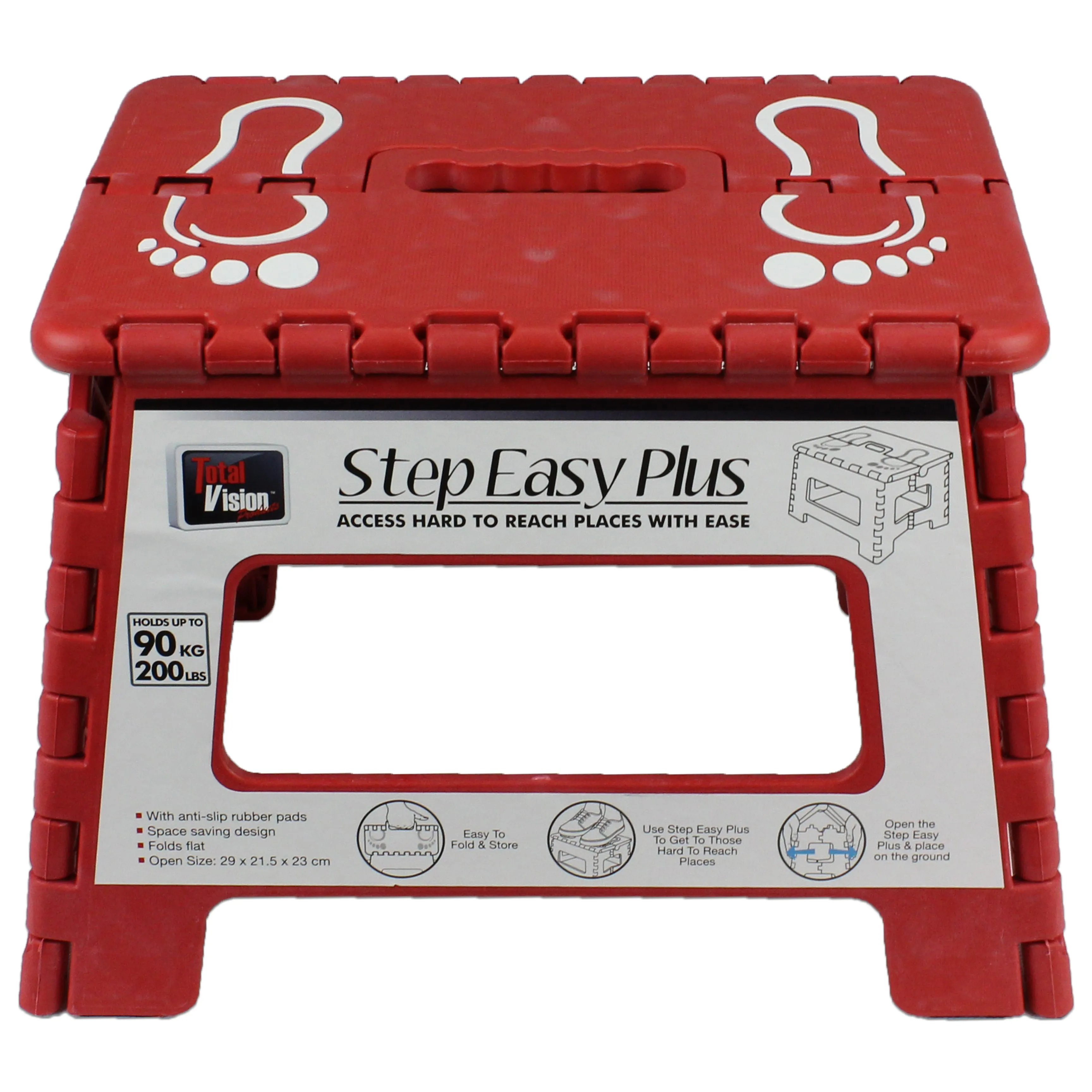 Folding Foot Stool Step Ladder Children Kids Plastic Footstool Stepladder Chair