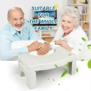 Folding multi -function toilet stool