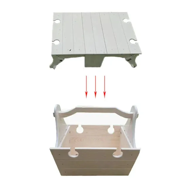 Folding Picnic Basket / Table