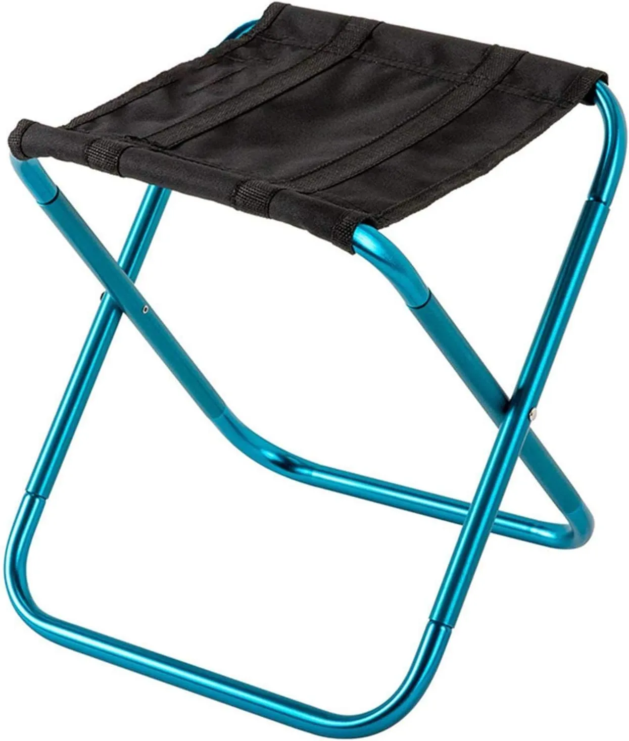 Folding Stool Bench Stool Portable Outdoor Ultra Light Aluminum Alloy for Camping Fishing Subway Train Travel Chair Picnic Beach Stool Chair Camping Gear