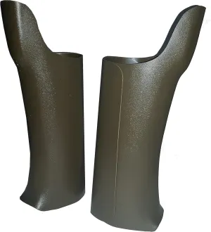 ForEverlast Snakeguard Shields Plastic Style, Green, Gaiters Protect From Snakes, Use Outdoor, Hiking, Hunting, Camping, And Fishing, Fit Over Boots