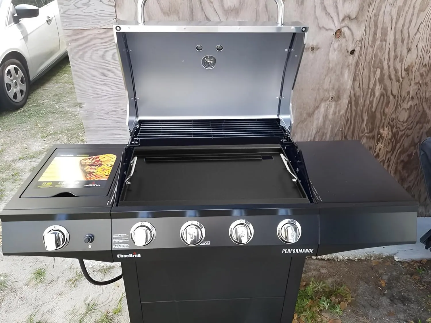 Full Size Griddle for Charbroil Performance 4 Burner 463352521 463354021 463365021 463365522, Flat Top Griddle for Charbroil Grill Replacement Parts for 463366022 G426-0004-W1 G426-0005-W1