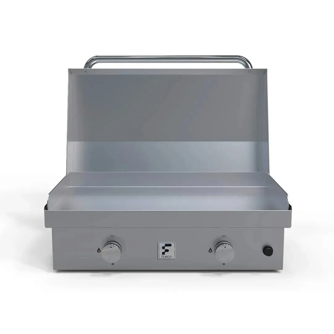 Fusion GFE75 Stainless Steel Lid for 2-Burner Teppanyaki Griddle