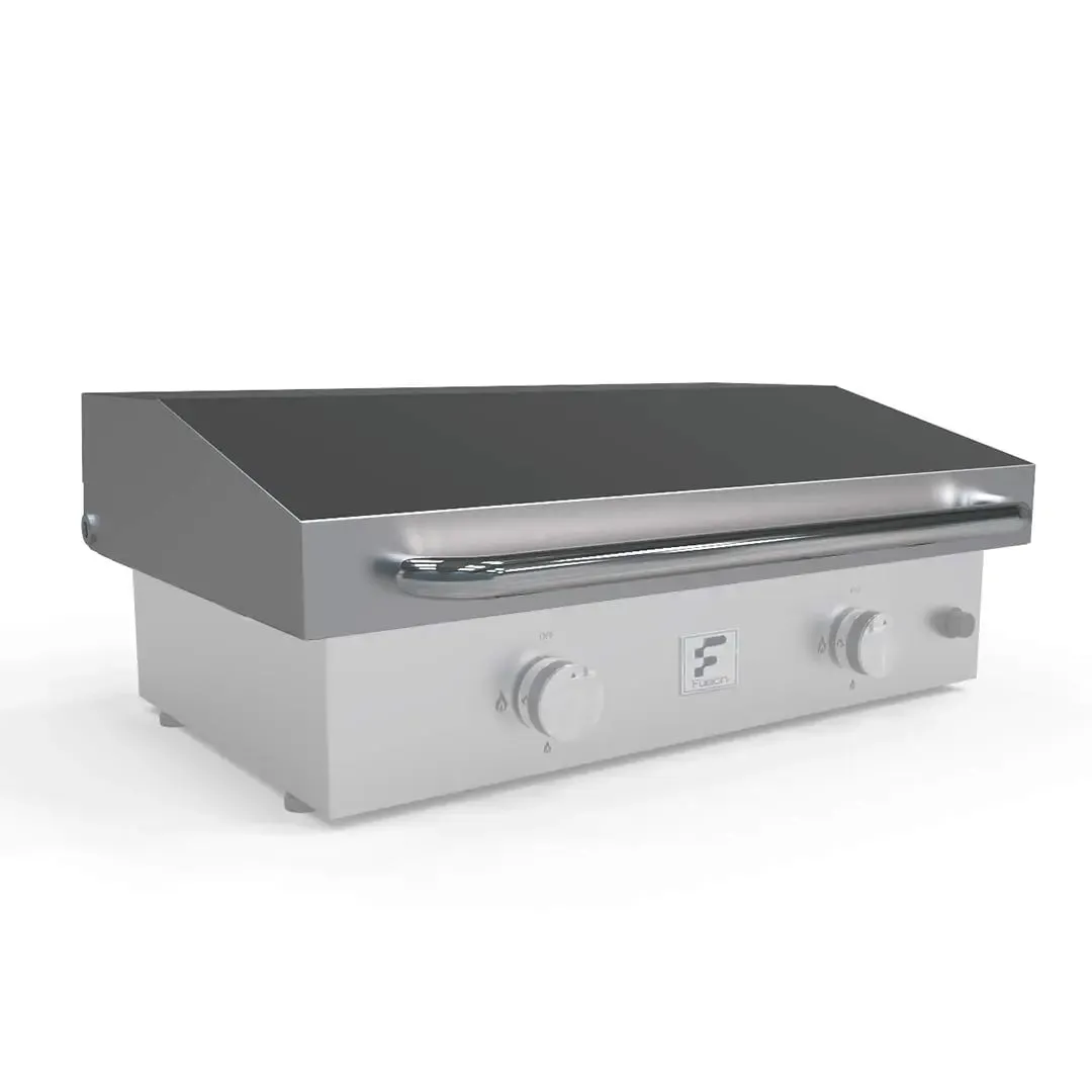 Fusion GFE75 Stainless Steel Lid for 2-Burner Teppanyaki Griddle
