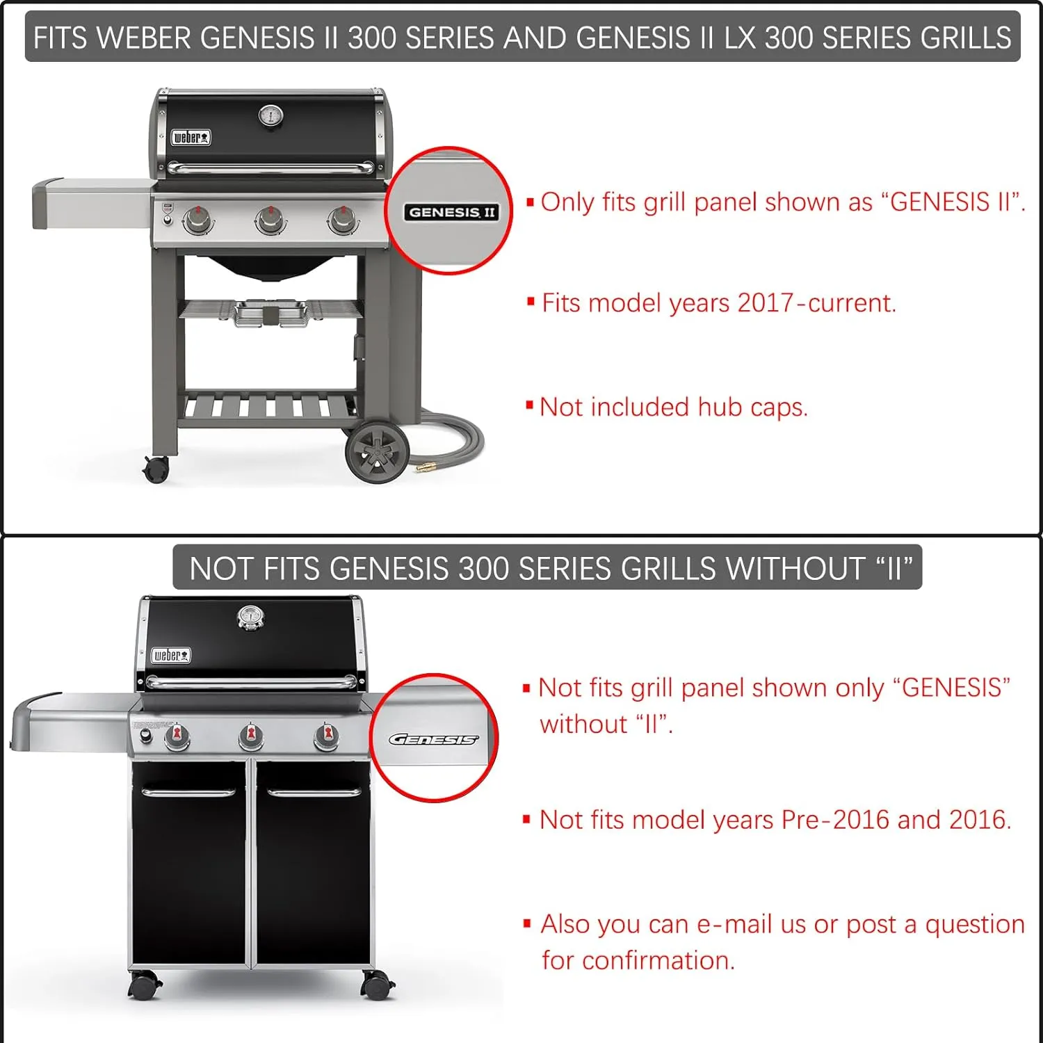 Genesis II Flavorizer Bars Replacement Parts for Weber Genesis II Grill Parts GS4 66032 66795 Flavor Bars Weber Genesis II 300 Series ii E-310 ii E-315 ii E-335 ii S-310 ii S-335 ii S-345 ii SE-335