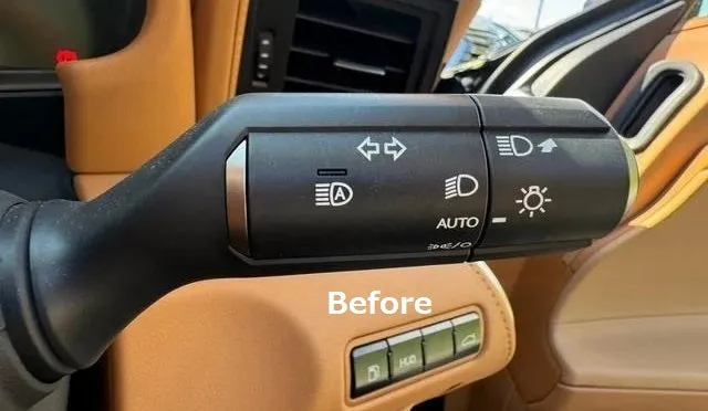 Genuine Lexus Japan 2018-2025 LC 500/500h Headlamp Dimmer Switch with Fog Lamp Switch