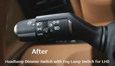 Genuine Lexus Japan 2018-2025 LC 500/500h Headlamp Dimmer Switch with Fog Lamp Switch